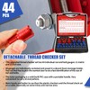 Giwaelro Nut and Bolt Thread Checker - 44 PCS Nut
