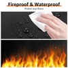 MUXHEL Fireproof Mat, 120 x 76 cm Grill Mat, Floor