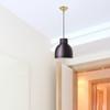 IMIKEYA Ceiling Canopy Vintage, Brass Chandelier Canopy Ceiling with Hooks,