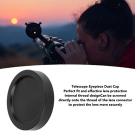 Telescope Eyepiece Dust , M48 X 0.75 Aluminum Alloy Eyepiece Thread Dust Cover, Dust Filter , Astronomical Accessories for Teleconverter
