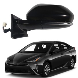 Marretoo for TOYOTA PRIUS Side Mirror Assembly 2016 2017 2018-2024 | Power | Heated | BSM/Blind Spot Monitoring Replacement TO1321357 for TOYOTA PRIUS Accessories (Driver Side(LH))