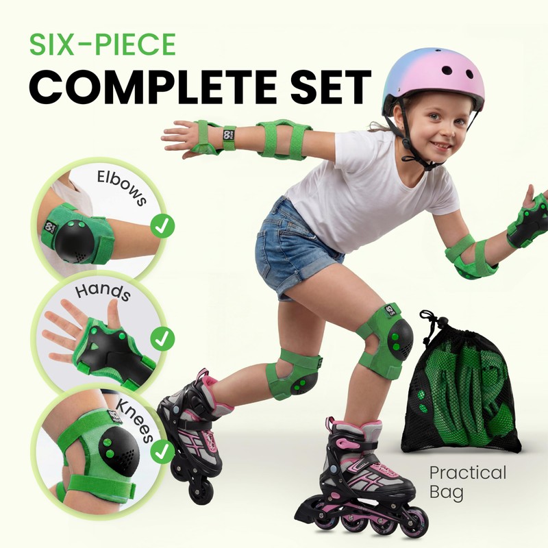 99FLIPS Kids Knee and Elbow Pads for Children - Kids
