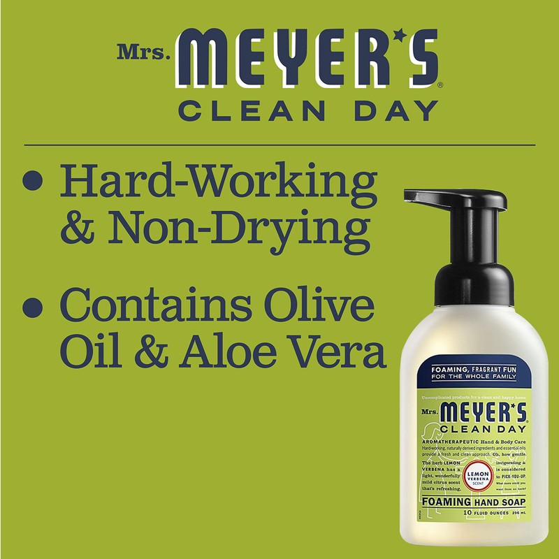 MRS. MEYER'S CLEAN DAY Mrs. Meyer's Foaming Hand Soap, Lemon