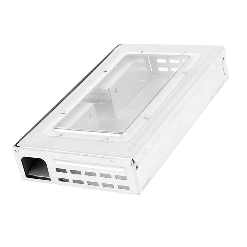 Mouse Trap Reusable Large Space Perspective Window Mechanical Metal Bait