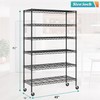 WYGMAV 6 Tier Storage Shelves, 18" D x 45" W