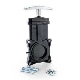 Camco RV Replacement Waste Valve with Handle - Features Durable Metal Handle & 1.5-Inch Diameter Valve Opening (39501)