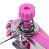 Pssopp Mini Single Stitch Handheld Sewing Machine, Pink, Hand Powered,