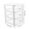 Zerodeko Desktop Sundry Organizer Multi Layer Drawer Storage Box for