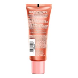 L'Oréal Paris Lumi Glotion Iluminador Hidratante Multiusos para Rostro y Cuerpo, Hidrata e Ilumina al Instante, Acabado Luminoso Natural, Textura Ligera, Apto para Pieles Sensibles, Tono Deep Glow