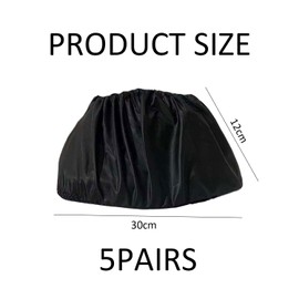 FFDHWU 5 Pairs Of Waterproof Shoe Covers, Non-Slip Shoe Covers, Reusable Shoe Covers, Household Dustproof Shoe Covers, Shoe Accessories