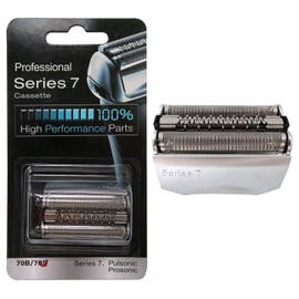 Series 7 2024 Upgraded 70S Silver Shaver Foil & Cutter For Br-aun Pulsonic 7 series 790CC-7, 795CC-3, 720S, 720S-3, 720S-4, 720S-5,5695, 9565, 9566, 9781, 9872, 5674