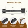 (4-PC) 45 Degree Angle Support Bracket，Pergola Kit Heavy Duty Connectors，Corner