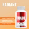 Radiant Advanced Formula Vitamin Natural Health & Wellness Supplement (
