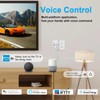 QIACHIP 16A WiFi Dual Smart Socket Outlet Plug 2 pack,Ewelink