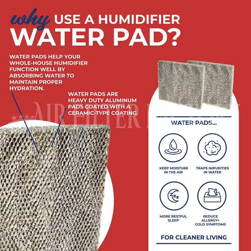 Air Filter Factory Replacement For Lennox WB2-12, WB2-12A Humidifier Filter