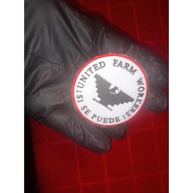 United Farm Workers "si se puede" iron on patch