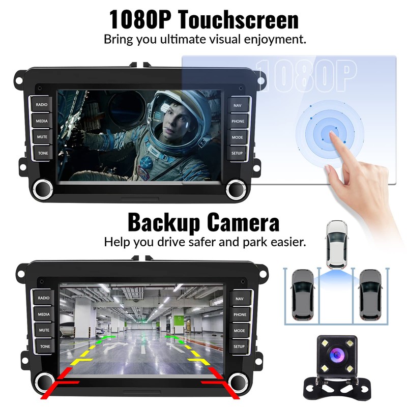 Android Car Stereo for VW Volkswagen Seat Golf Passat Jetta