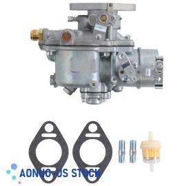 AONUO-US Carburetor 2600 3000 Fits For Ford Holland Tractor 13916 C9NN9510B W/ Gaskets