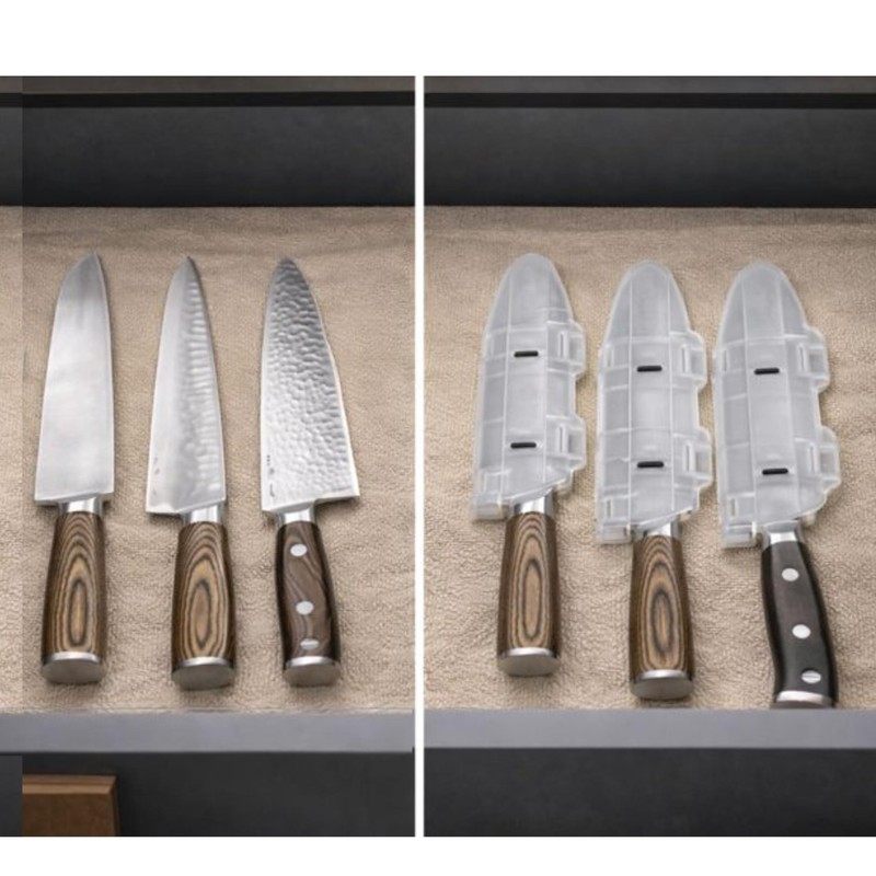 Blade Guard Knife Blade Protectors Chef’s Set Made in USA