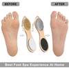 Beomeen Pumice Stone Brush for Feet 4 in 1, Bamboo