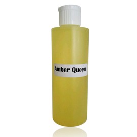 Amber Queen Unisex Perfume Type, 100% Pure Uncut 4 Oz Body Oil - Perfume Oil - Premium Grade Scented Oil - Amber Queen Fragrance Oil