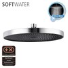 WENKO Softwater Shower Head, Rain Shower Head, Universal Shower Low