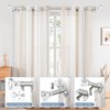 TVWOO Acrylic Crystal Silver Curtain Rod 18-45",Clear Bling Diamond Finials