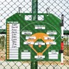 Magnetic Baseball Lineup Board, Dry Erase Coach Lineup Board, Baseball
