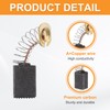 sourcing map 8 Pack CB411 Carbon Brushes Set Replaces 12x9x6mm