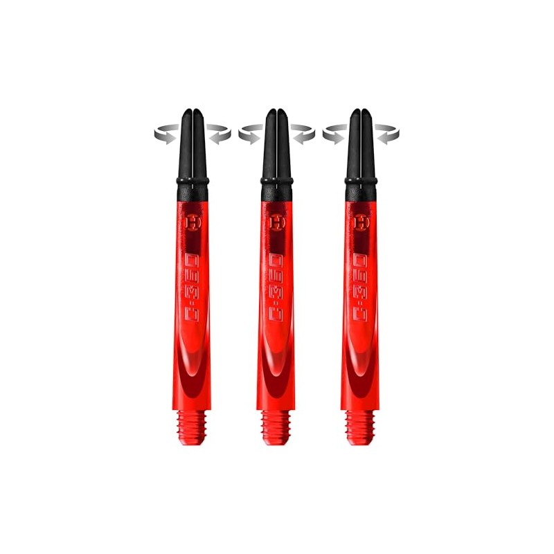 Harrows Darts Technology Carbon 360 Shafts, Rotating Carbon Top by