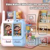 2PC Video Walkie Talkies for Kids – Rechargeable Two-Way Communication