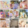 KONPON Sun Pattern Arch Covers Stretchy Backdrop for Groovy Party