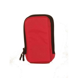 Clakit XL StrapPack Two Zipper Clip-On Pouch (Pink) - Travel Wallet, Backpack Pouch, Passport Holder
