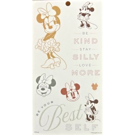 Happy Planner MINNIE MOUSE & FRIENDS THE HAPPY PLANNER, ONE SHEET BEAUTIFUL STICKERS #DISNEY12