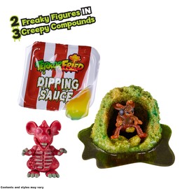 Terror Fried 08091 Nasty Nibbles, Gross collectables with Slime, Boys Aged 4-10, Multiple Compound Play, Multicolour