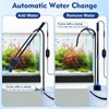 AQQA DC 36W Electric Aquarium Vacuum Gravel Cleaner 6-in-1 Multifunctional