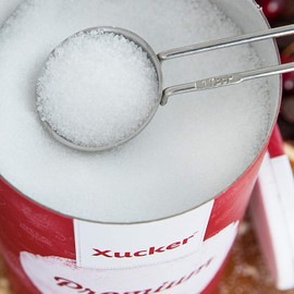 Xucker Premium aus Xylit Birkenzucker - Kalorienreduzierter Zuckerersatz I Vegane & zahnfreundliche Kristallzucker Alternative zum Kochen & Backen zuckerfrei & sweet (1kg Nachfüllpack)