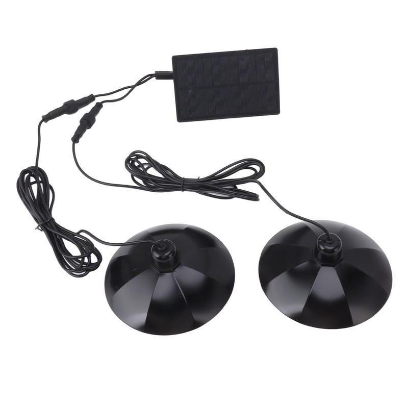 Solar Pendant Light LED Pendant Lamp Double Headed Pendant Light