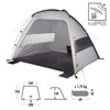High Peak Rapid Beach 80 Beach Shelter Grey