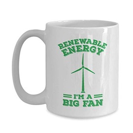 Renewable Energy Mug Clean Energy Green New Deal Gift