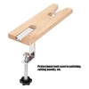 Stroagymoon Professional Wooden Jewelry Bench with Pin Clamp, Essential Tools