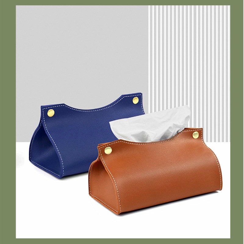 Tissue Case, Stylish, Scandinavian Soft Pack, Cover, Tissue Box, PU