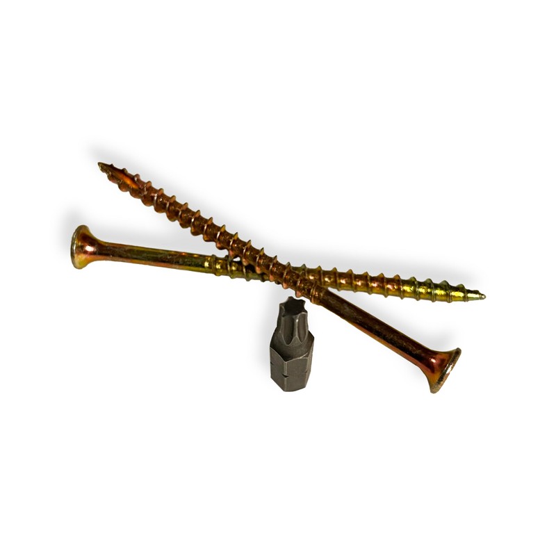 Decorex Hardware #9 x 3 Wood Construction Screws – Zinc