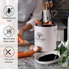 Perfnique Compost Bin Charcoal Filters, 12 Pack Filter Replacement for