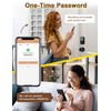 Tinewa Fingerprint Door Lock with 2 Door Knobs - Keyless