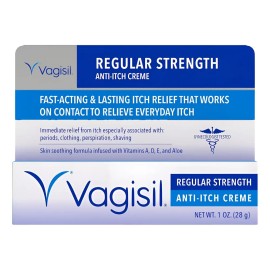 Vagisil Crema Para Aliviar La Picazón Y Ardor Vaginal 28g