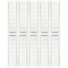 S&S-Shop 40 Furniture Wedges Made of Plastic – White –