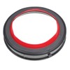 Vacuum Dust Bin Ring Gasket Seal, Compatible with V11 Series, Black and Red