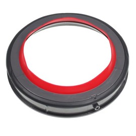 Vacuum Dust Bin Ring Gasket Seal, Compatible with V11 Series, Black and Red
