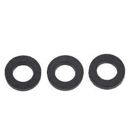 12pcs Washer Ring Shower Rubber O Ring Washer Seals Gasket Faucet Water Pipe Replacement (1/2")
